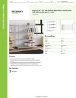 Regency Space Solutions 460SB2454K64 Specsheet Regency Space Solutions 460SB2454K64 Specsheet