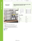 Regency Space Solutions 460SB1460K64 Specsheet Regency Space Solutions 460SB1460K64 Specsheet