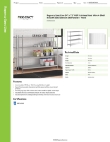Regency Space Solutions 460SB2472K64 Specsheet Regency Space Solutions 460SB2472K64 Specsheet