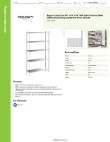 Regency Space Solutions 460SS1448K85 Specsheet Regency Space Solutions 460SS1448K85 Specsheet