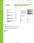 Regency Space Solutions 460SS1460K75 Specsheet Regency Space Solutions 460SS1460K75 Specsheet