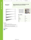 Regency Space Solutions 460SS1472K75 Specsheet Regency Space Solutions 460SS1472K75 Specsheet