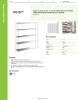 Regency Space Solutions 460SS1472K85 Specsheet Regency Space Solutions 460SS1472K85 Specsheet