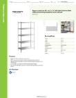 Regency Space Solutions 460SS1842K75 Specsheet