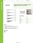 Regency Space Solutions 460SS1854K75 Specsheet Regency Space Solutions 460SS1854K75 Specsheet