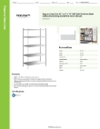 Regency Space Solutions 460SS2142K75 Specsheet