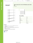 Regency Space Solutions 460SW1460K85 Specsheet Regency Space Solutions 460SW1460K85 Specsheet