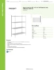 Regency Space Solutions 460SW1848K64 Specsheet