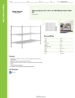 Regency Space Solutions 460SW2460K33 Specsheet