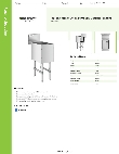 Regency Tables & Sinks 600UHS2412S Specsheet Regency Tables & Sinks 600UHS2412S Specsheet