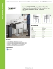 Regency Tables & Sinks 600S12323G Specsheet Regency Tables & Sinks 600S12323G Specsheet