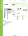 Regency Tables & Sinks 600B2101413L Specsheet