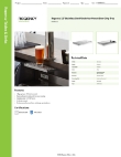 Regency Tables & Sinks BDR-8X12 Specsheet Regency Tables & Sinks BDR-8X12 Specsheet