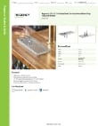 Regency Tables & Sinks 5MDT-5X12GR Specsheet Regency Tables & Sinks 5MDT-5X12GR Specsheet