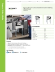 Regency Tables & Sinks 600BSD231846G Specsheet