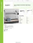 Regency Tables & Sinks 600CDT72R Specsheet