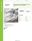Regency Tables & Sinks 600DBPR Specsheet