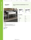 Regency Tables & Sinks 600DBU1848 Specsheet