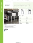 Regency Tables & Sinks 600DBU2118 Specsheet
