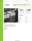 Regency Tables & Sinks 600DBU2124 Specsheet