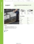 Regency Tables & Sinks 600DBU2130 Specsheet