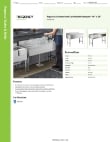 Regency Tables & Sinks 600DBU2148 Specsheet