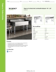 Regency Tables & Sinks 600DBU2148 Specsheet