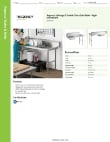 Regency Tables & Sinks 600DDT60R Specsheet