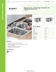 Regency Tables & Sinks 600DI2101420 Specsheet Regency Tables & Sinks 600DI2101420 Specsheet