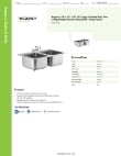 Regency Tables & Sinks 600DI21416R Specsheet