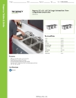 Regency Tables & Sinks 600DI3101420 Specsheet Regency Tables & Sinks 600DI3101420 Specsheet