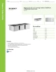 Regency Tables & Sinks 600DI31612 Specsheet Regency Tables & Sinks 600DI31612 Specsheet