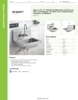 Regency Tables & Sinks 600HS172HTS Specsheet