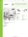Regency Tables & Sinks 600HS17 Specsheet