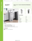 Regency Tables & Sinks 600HS17FTPDC Specsheet Regency Tables & Sinks 600HS17FTPDC Specsheet