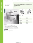 Regency Tables & Sinks 600HS17KOC Specsheet