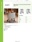 Regency Tables & Sinks 600IB1824M Specsheet