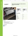 Regency Tables & Sinks 600IB1848KIT Specsheet