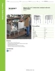 Regency Tables & Sinks 600IB2124 Specsheet