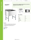 Regency Tables & Sinks 600IB2130C0 Specsheet