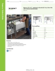 Regency Tables & Sinks 600IB2142C0 Specsheet