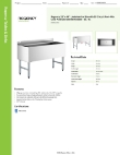 Regency Tables & Sinks 600IB2148C0 Specsheet
