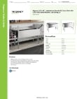 Regency Tables & Sinks 600IB2148C0KIT Specsheet Regency Tables & Sinks 600IB2148C0KIT Specsheet