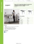 Regency Tables & Sinks 600S3101416G Specsheet Regency Tables & Sinks 600S3101416G Specsheet