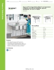 Regency Tables & Sinks 600S3122012G Specsheet