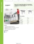 Regency Tables & Sinks 600S3122012X Specsheet
