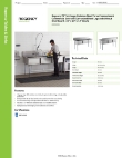 Regency Tables & Sinks 600S32323G Specsheet Regency Tables & Sinks 600S32323G Specsheet