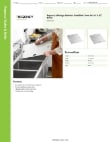 Regency Tables & Sinks 600SCSS1620 Specsheet Regency Tables & Sinks 600SCSS1620 Specsheet