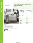 Regency Tables & Sinks 600STCB3060L Specsheet