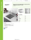 Regency Tables & Sinks 600SWB181814 Specsheet